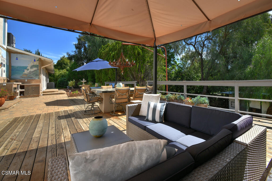 5342 Lewis Road Agoura Hills, CA 91301 - Photo 39 of 80 Entertainer's backyard