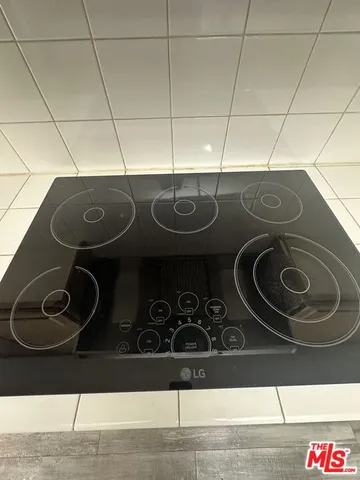 a close view of stove