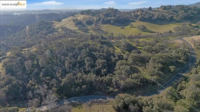 a view of lake and mountain