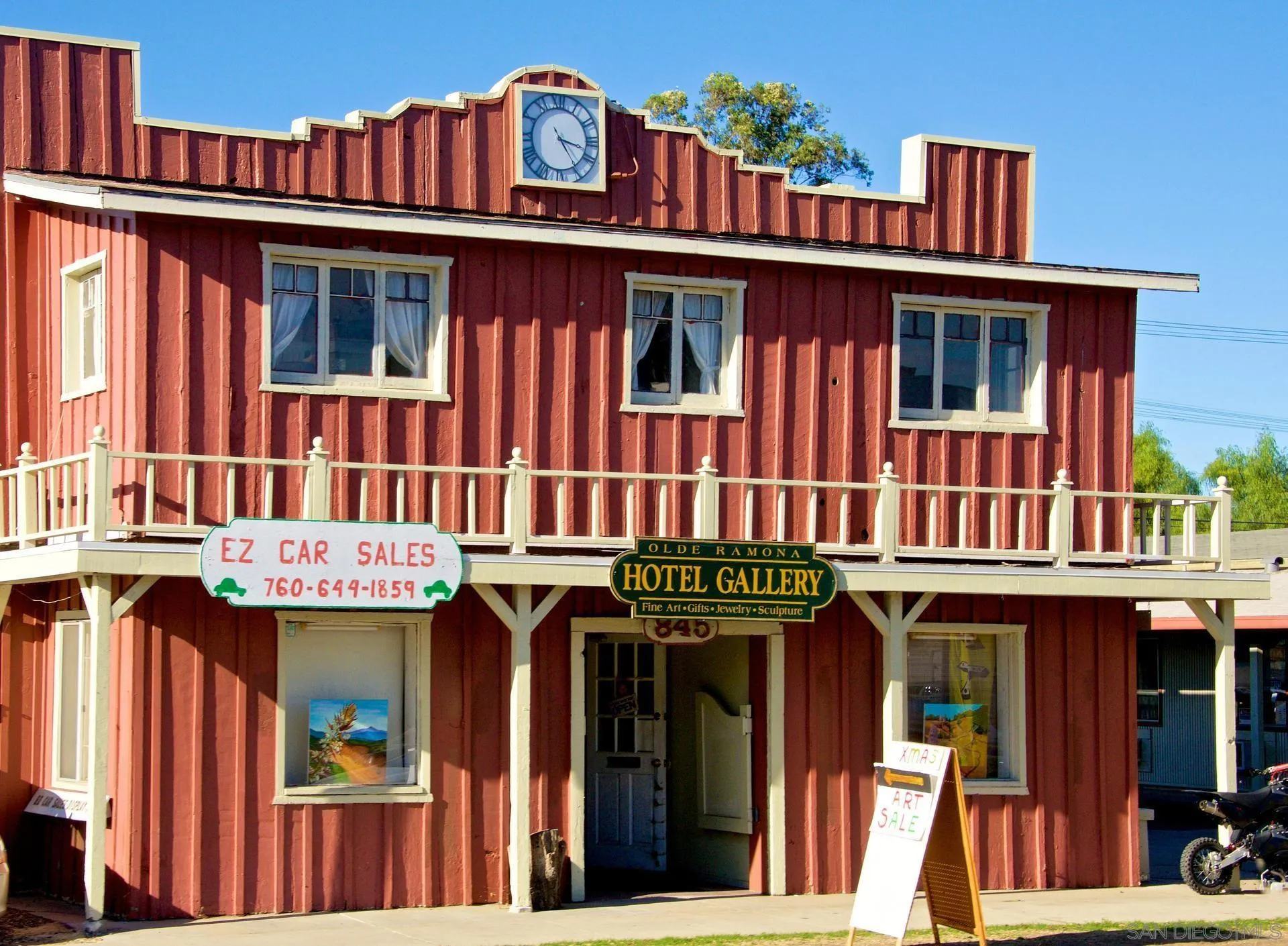 539 Steffy Road Ramona, CA 92065 - Photo 58 of 60 a view of a building with a entrance