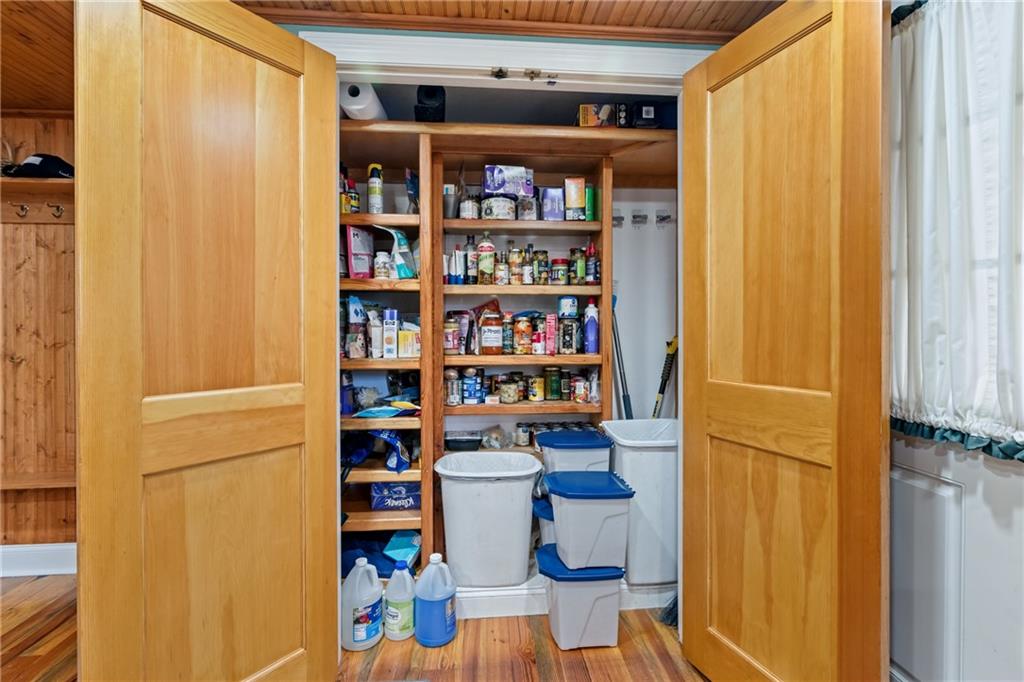 301 Kramer Way Pittsburgh, PA 15211 - Photo 28 of 32 a view of walk in closet with clothes and shoes