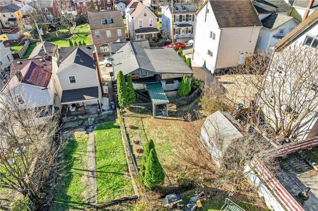 301 Kramer Way Pittsburgh, PA 15211 - Photo 29 of 32 an aerial view of residential houses with outdoor space