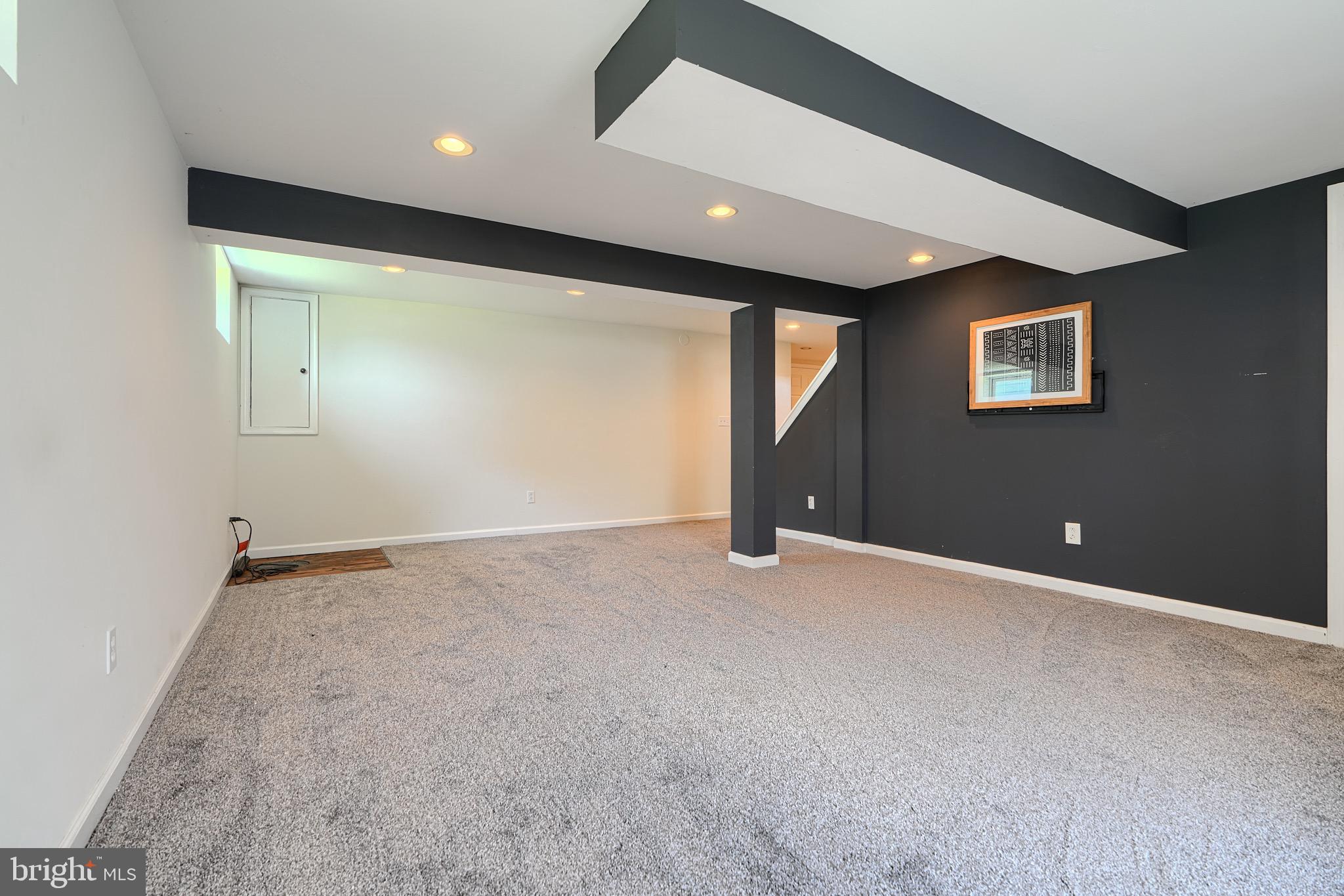 2903 Sparrows Point Road Sparrows Point, MD 21219 - Photo 39 of 57 Fully Finished Basement, with new carpet