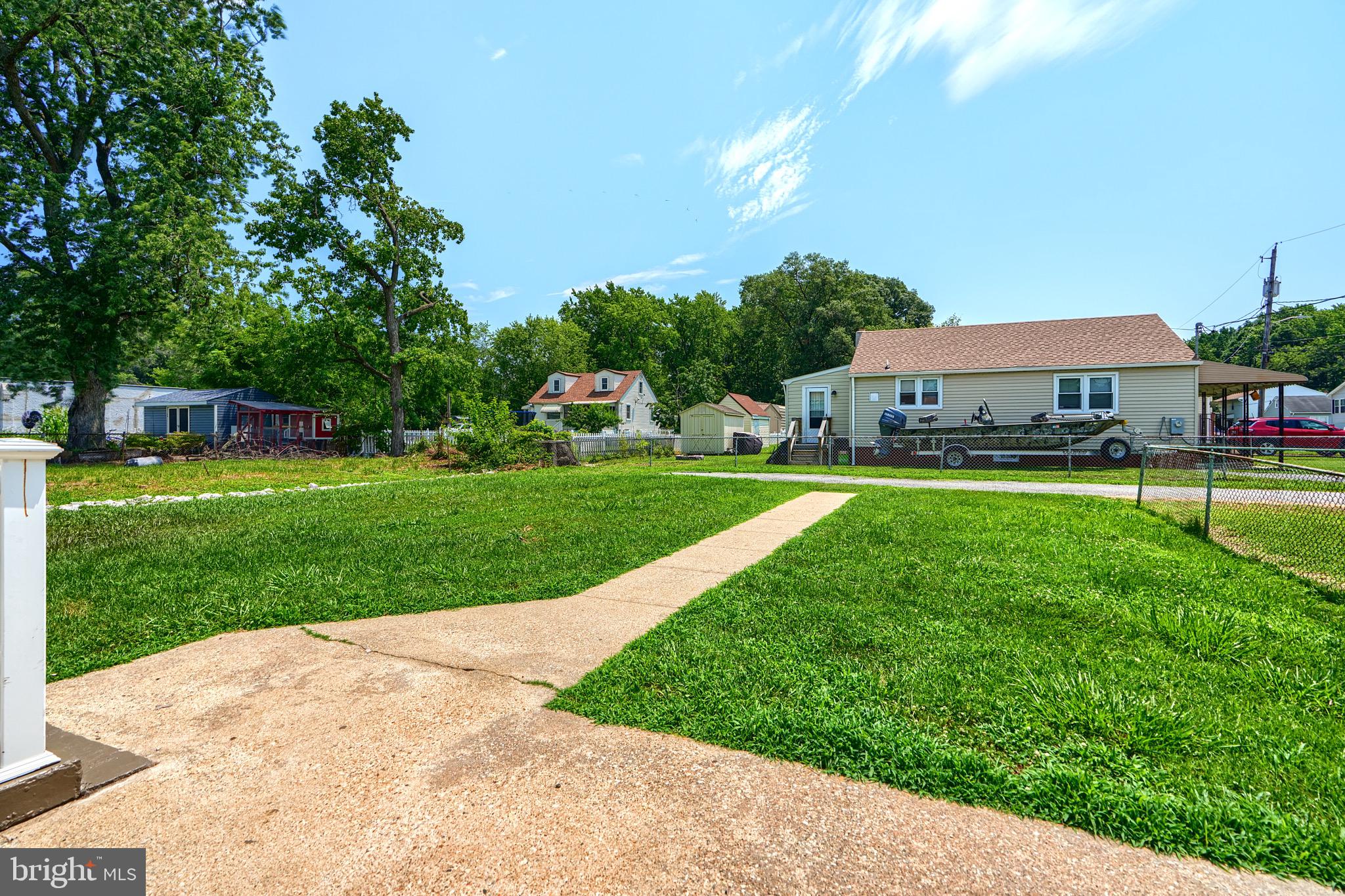 2903 Sparrows Point Road Sparrows Point, MD 21219 - Photo 53 of 57 a view of a house with a big yard