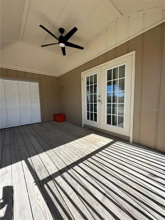 a view of a backyard of a house