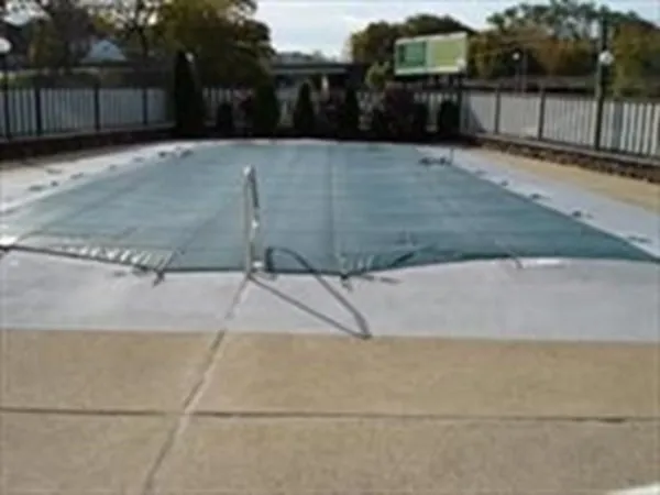 a backyard of a house