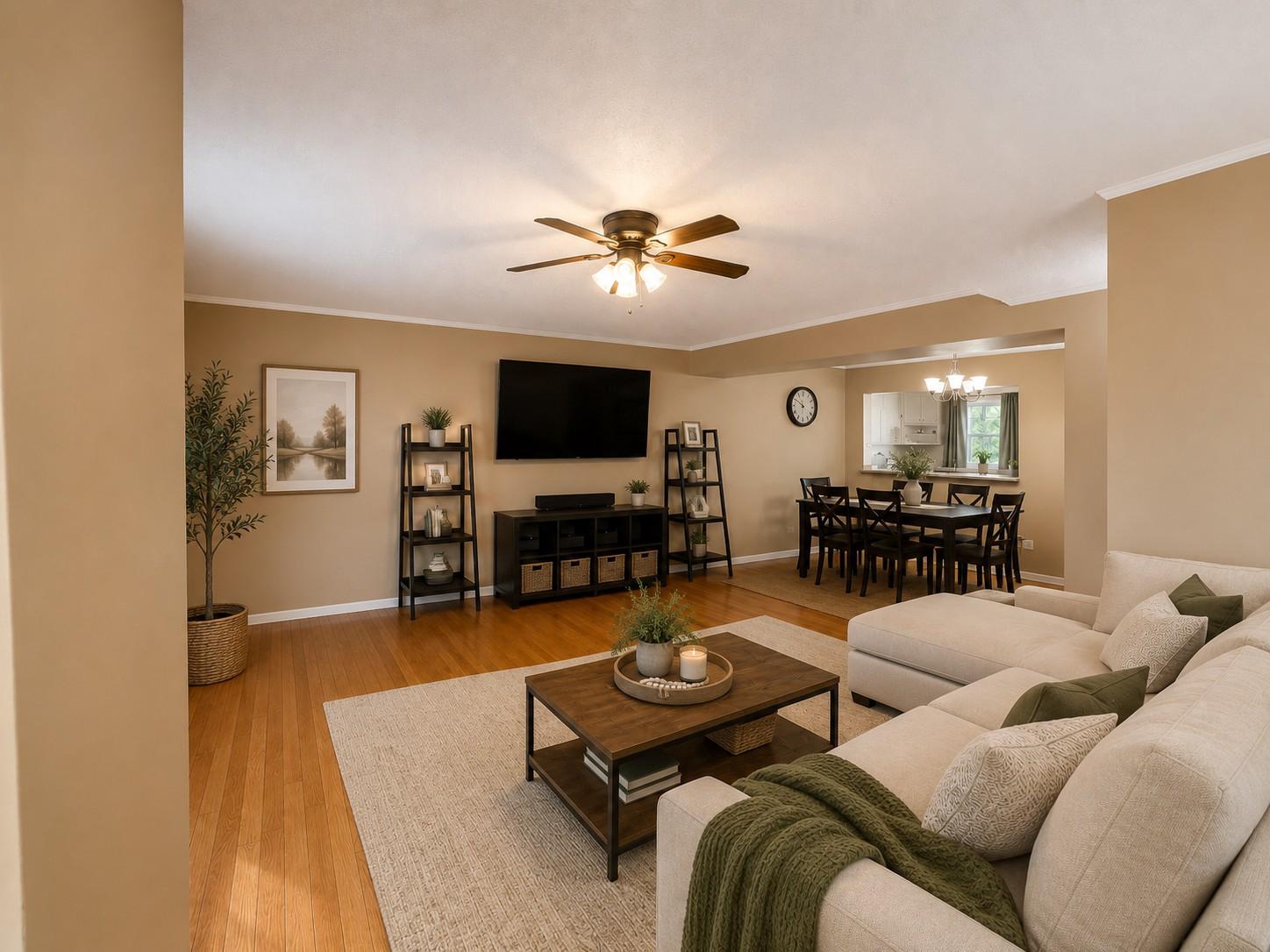 813 Thimbleberry Road, Unit 813 Baltimore, MD 21220 - Photo 32 of 32 Virtual Staged: Modern floor plan-spacious FR.