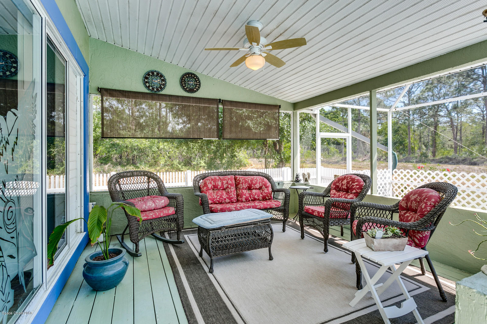 280 Rheine Road Northwest Palm Bay, FL 32907 - Photo 21 of 24 Screened Porch