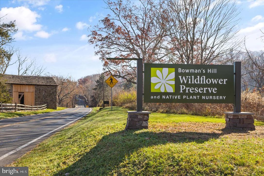 1507 River Road New Hope, PA 18938 - Photo 17 of 22 Welcome to Bowman's Hill Preserve