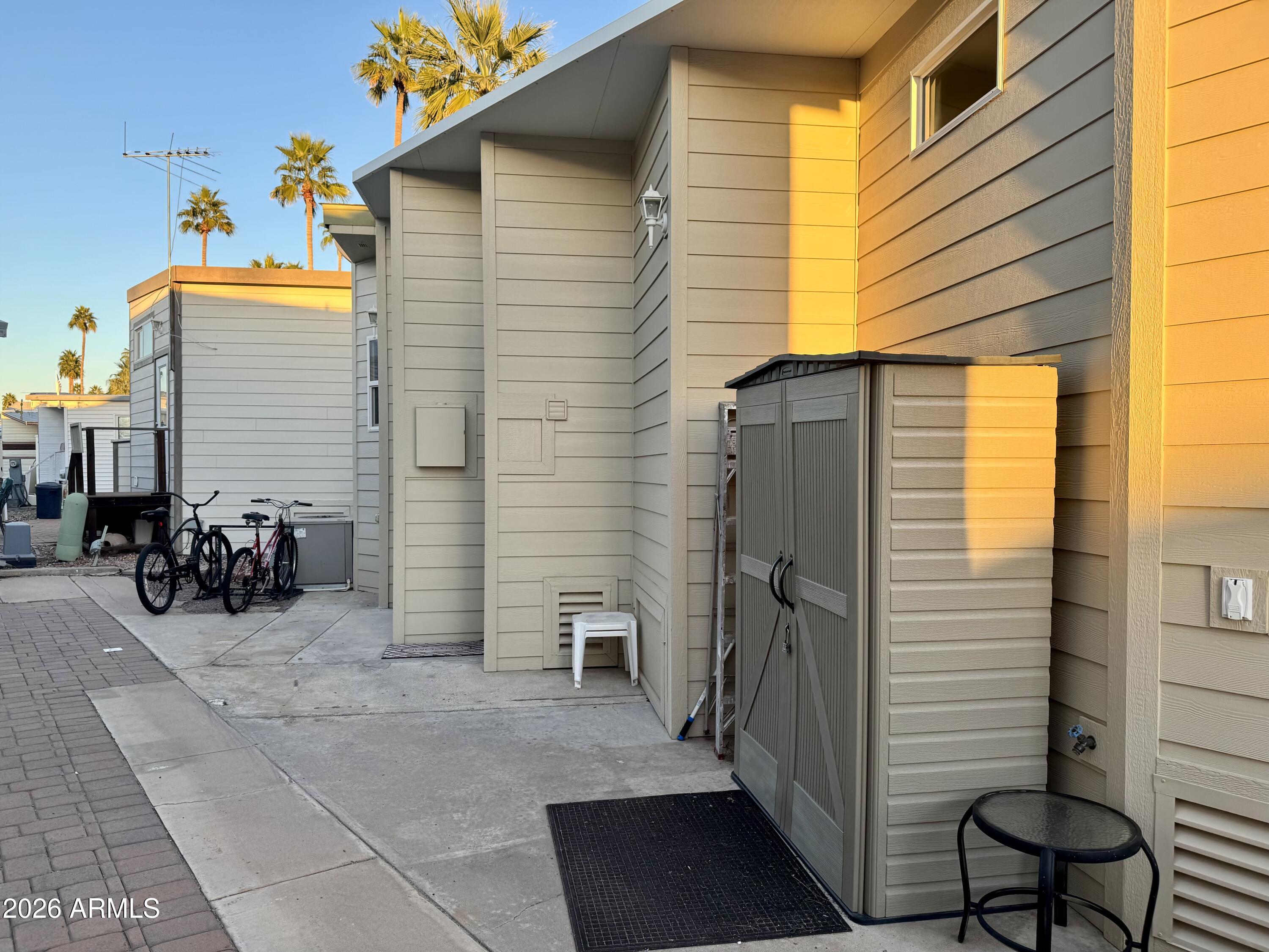 128 Aztec, Unit 214 Mesa, AZ 85205 - Photo 26 of 33 Back storage area
