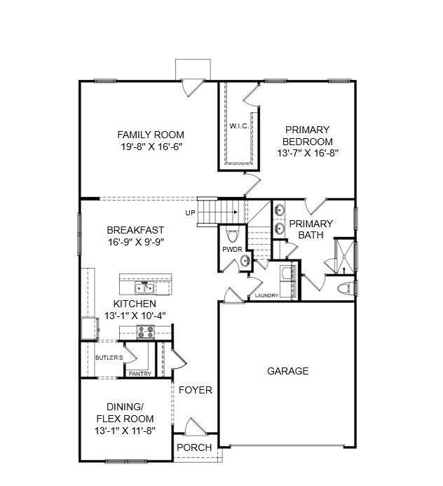 348 Tupelo Pass Harlem, GA 30814 - Photo 2 of 34 Rembert downstairs