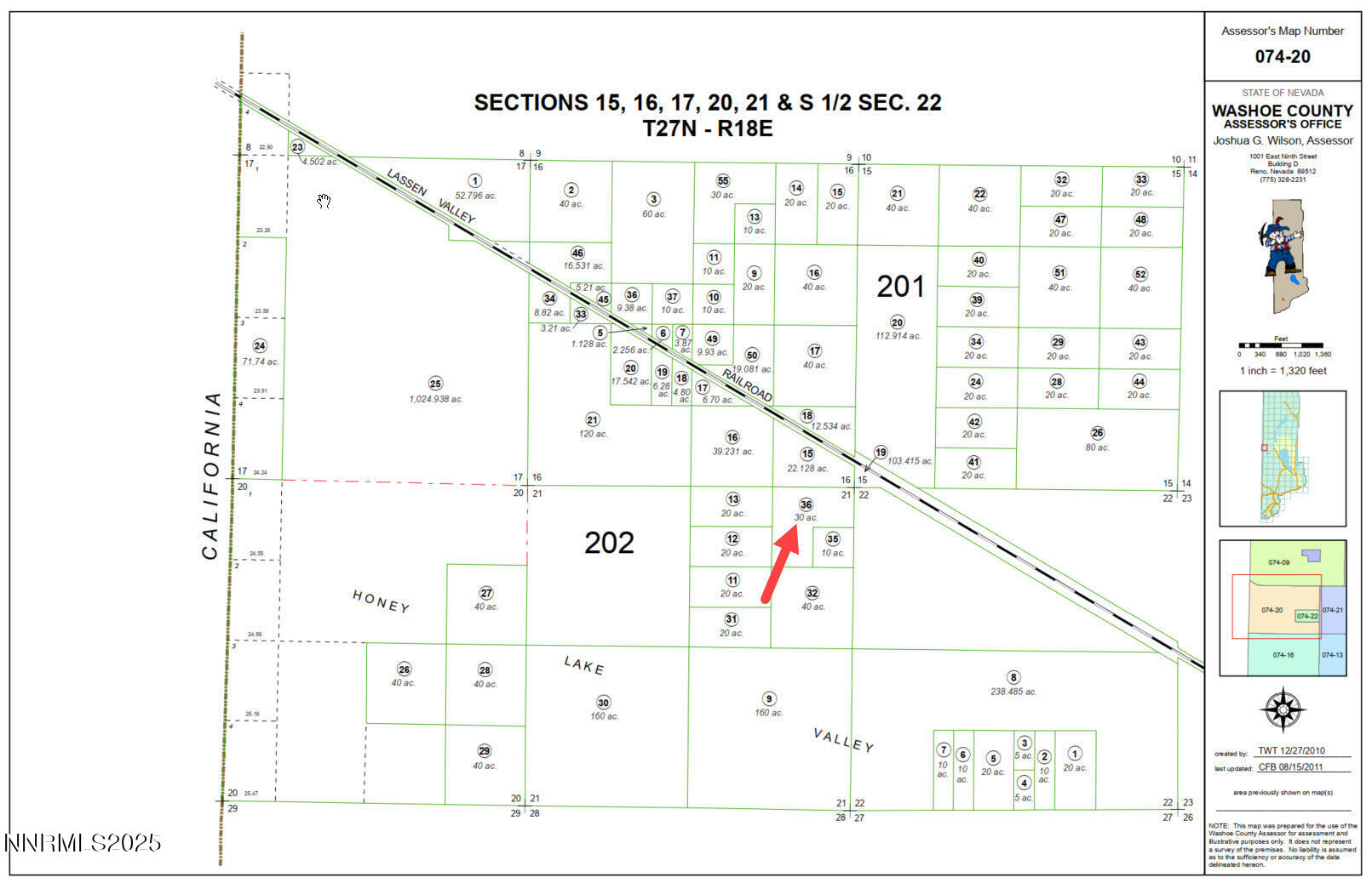 0 Tbd Reno, NV 89510 - Photo 3 of 5 parcel_map