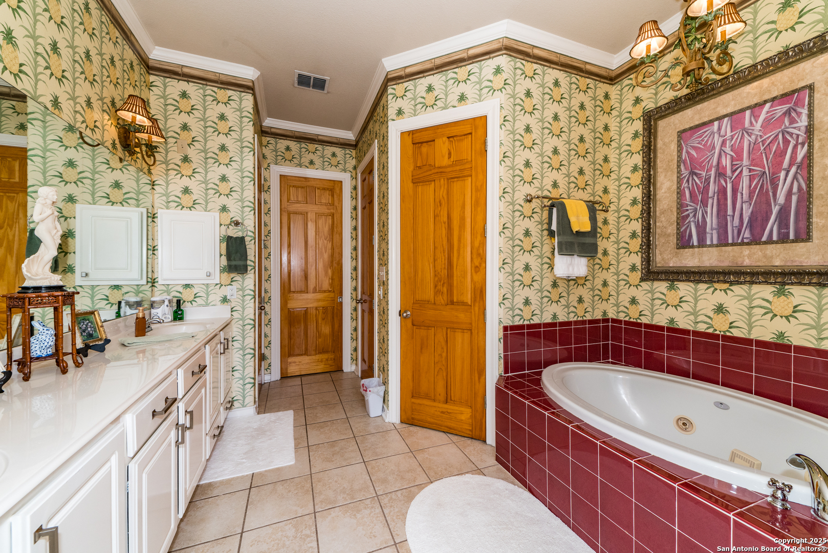 7226 North Vandiver Road San Antonio, TX 78209 - Photo 36 of 59 a bathroom with a tub sink and mirror