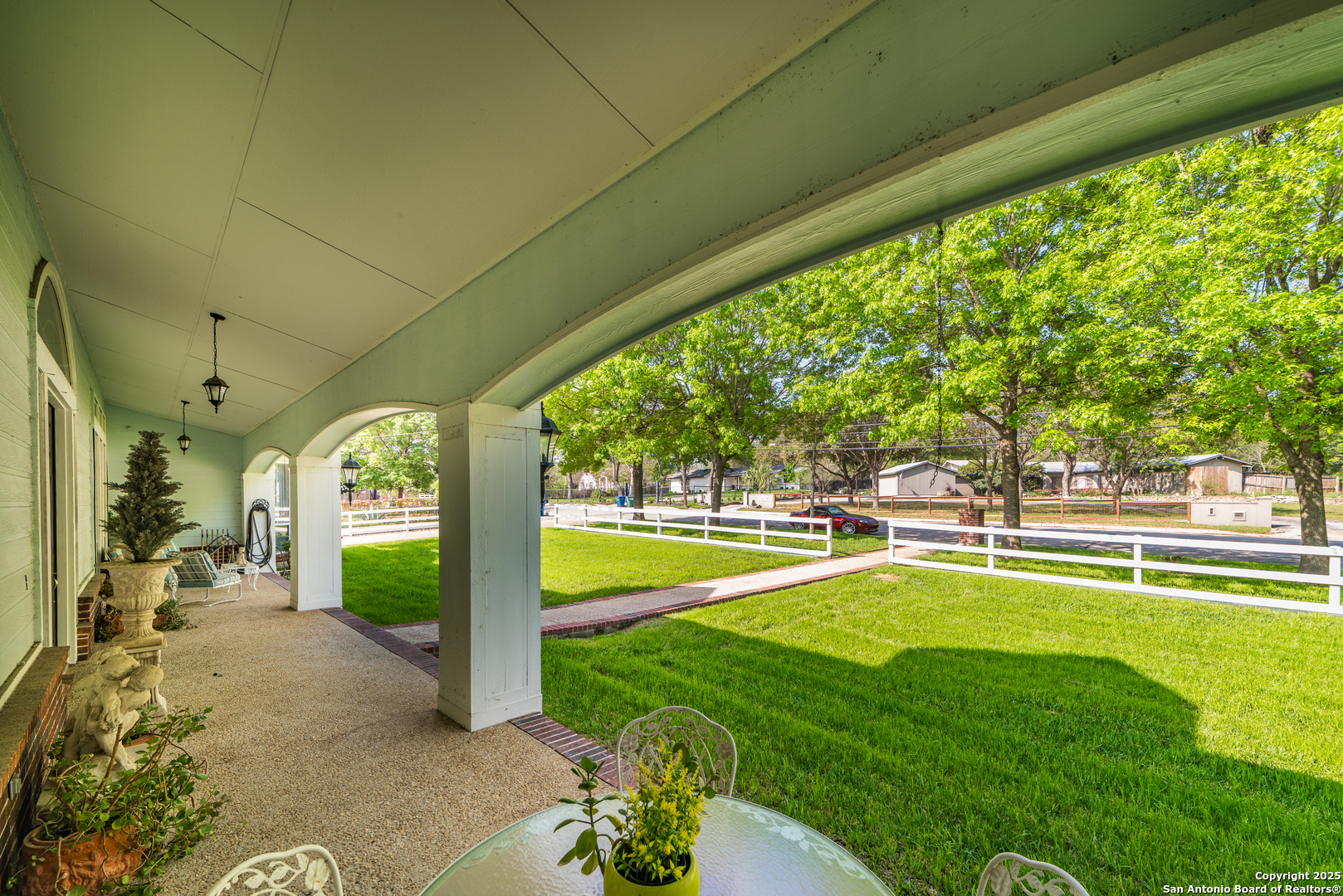 7226 North Vandiver Road San Antonio, TX 78209 - Photo 59 of 59 a swimming pool with outdoor seating and yard