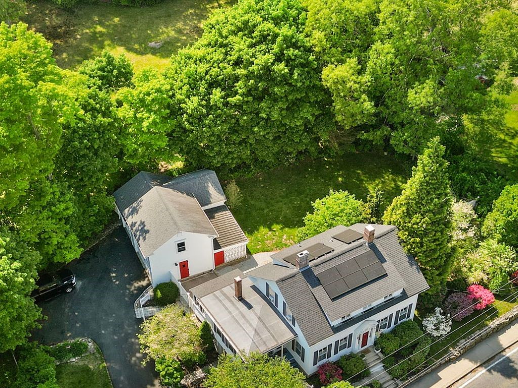 422 N Road Scituate, RI 02831 - Photo 4 of 50 Property view, fenced yard, large garage/barn.
