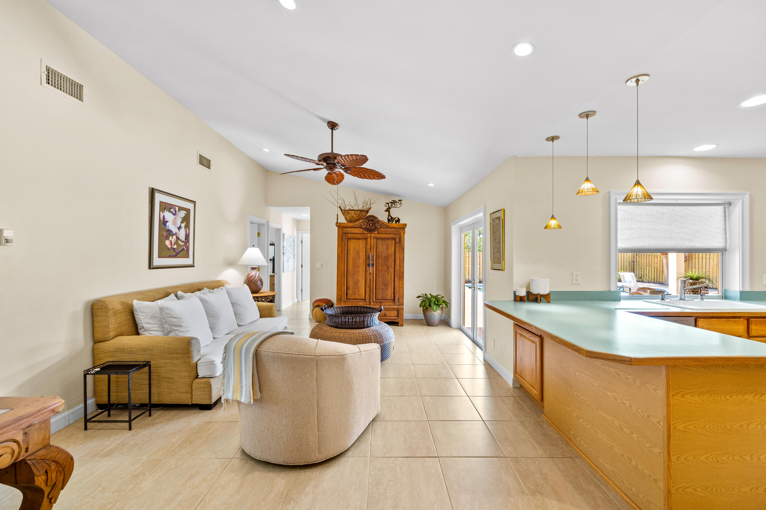 2136 Southwest 8th Avenue Boca Raton, FL 33486 - Photo 5 of 23 a living room with furniture and a large window