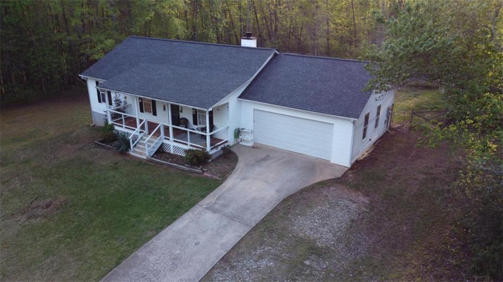 40 Cottontail Trail Cleveland, GA 30528 - Photo 1 of 1 a aerial view of a house with a yard