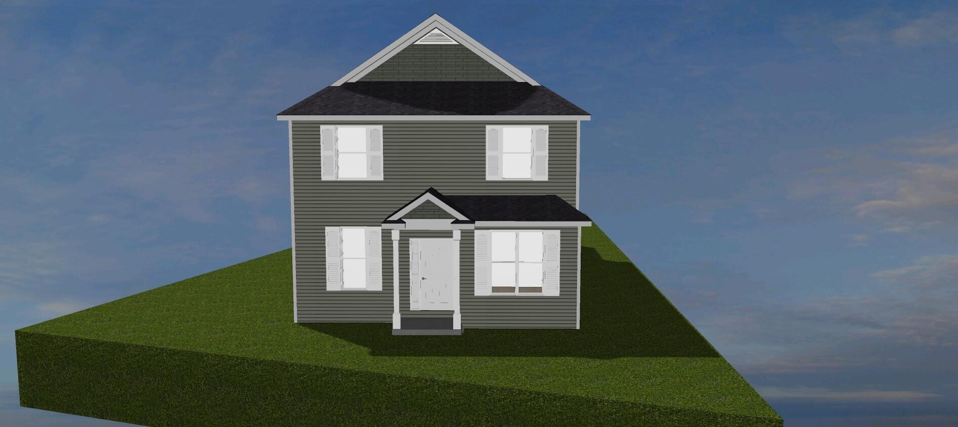 4543 Cordes Road Delton, MI 49046 - Photo 9 of 9 Roadside Rendering