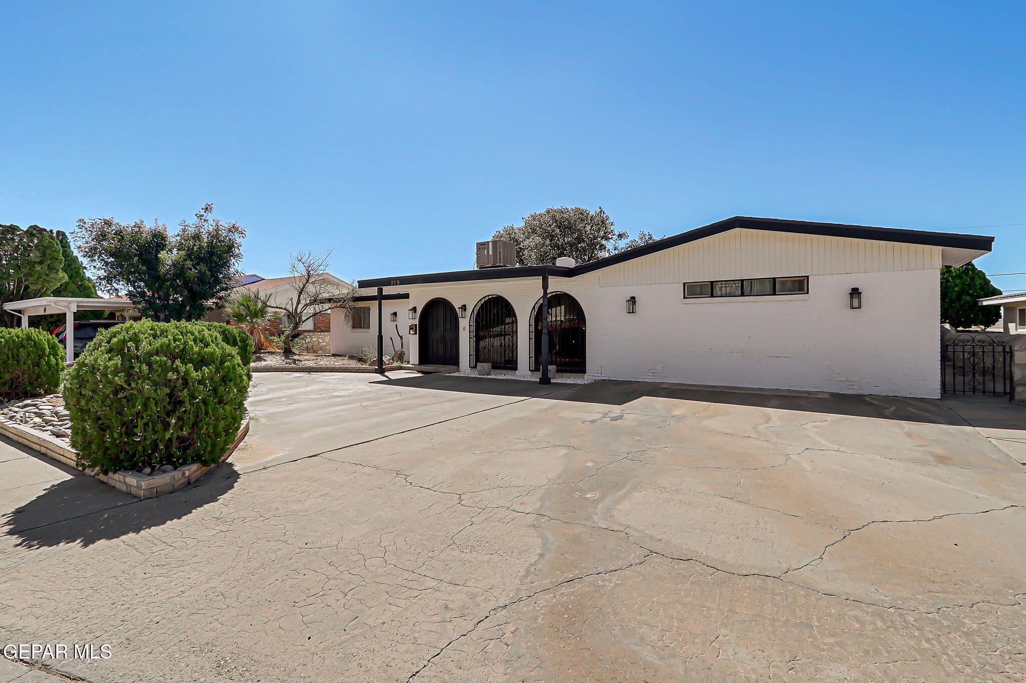 259 Crown Point Drive El Paso, TX 79912 - Photo 43 of 43 a view of a back yard of a house