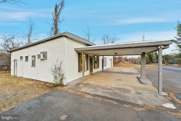 a house with a outdoor space