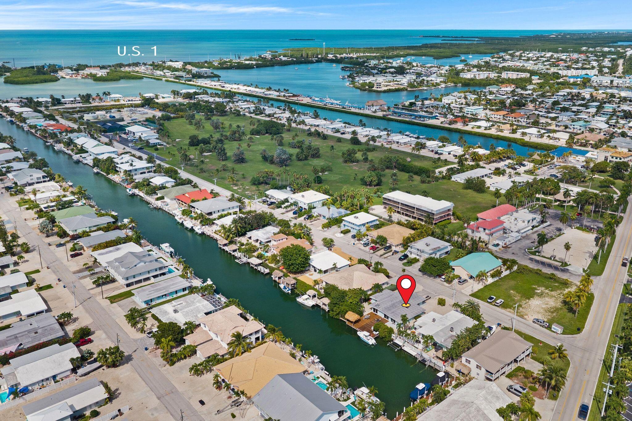 133 8th Street Key Colony Beach, FL 33051 - Photo 34 of 50 Location from U.S.1
