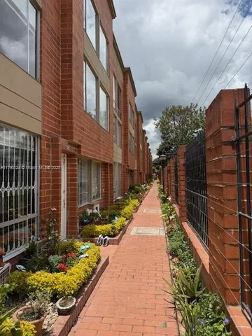 a path view of a house