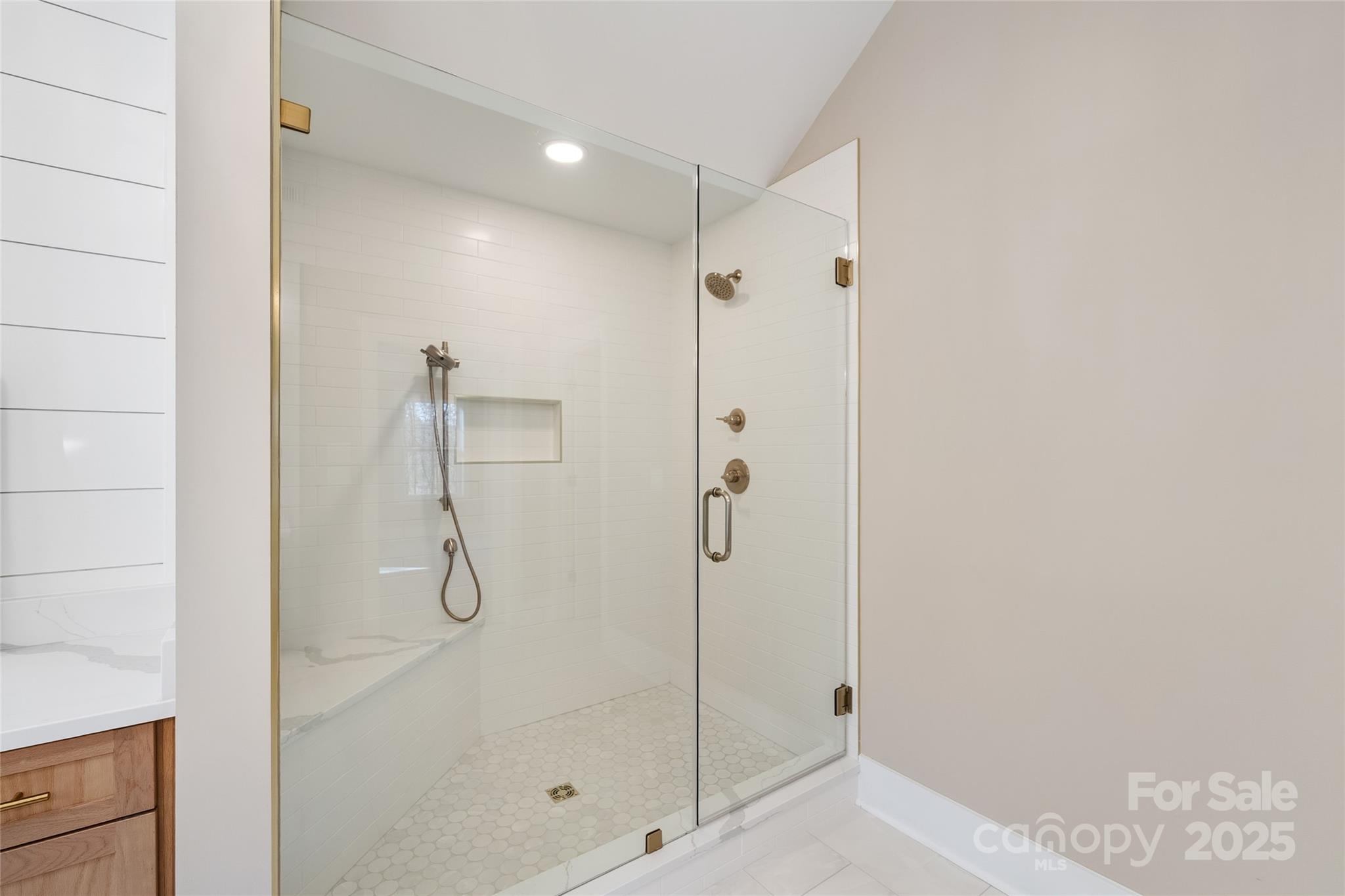 1913 Snyders Store Road, Unit 5 Wingate, NC 28174 - Photo 29 of 48 a bathroom with a shower