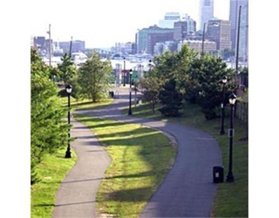 160 Cottage Street, Unit 302 Boston, MA 02128 - Photo 17 of 18 a view of a city with tall buildings
