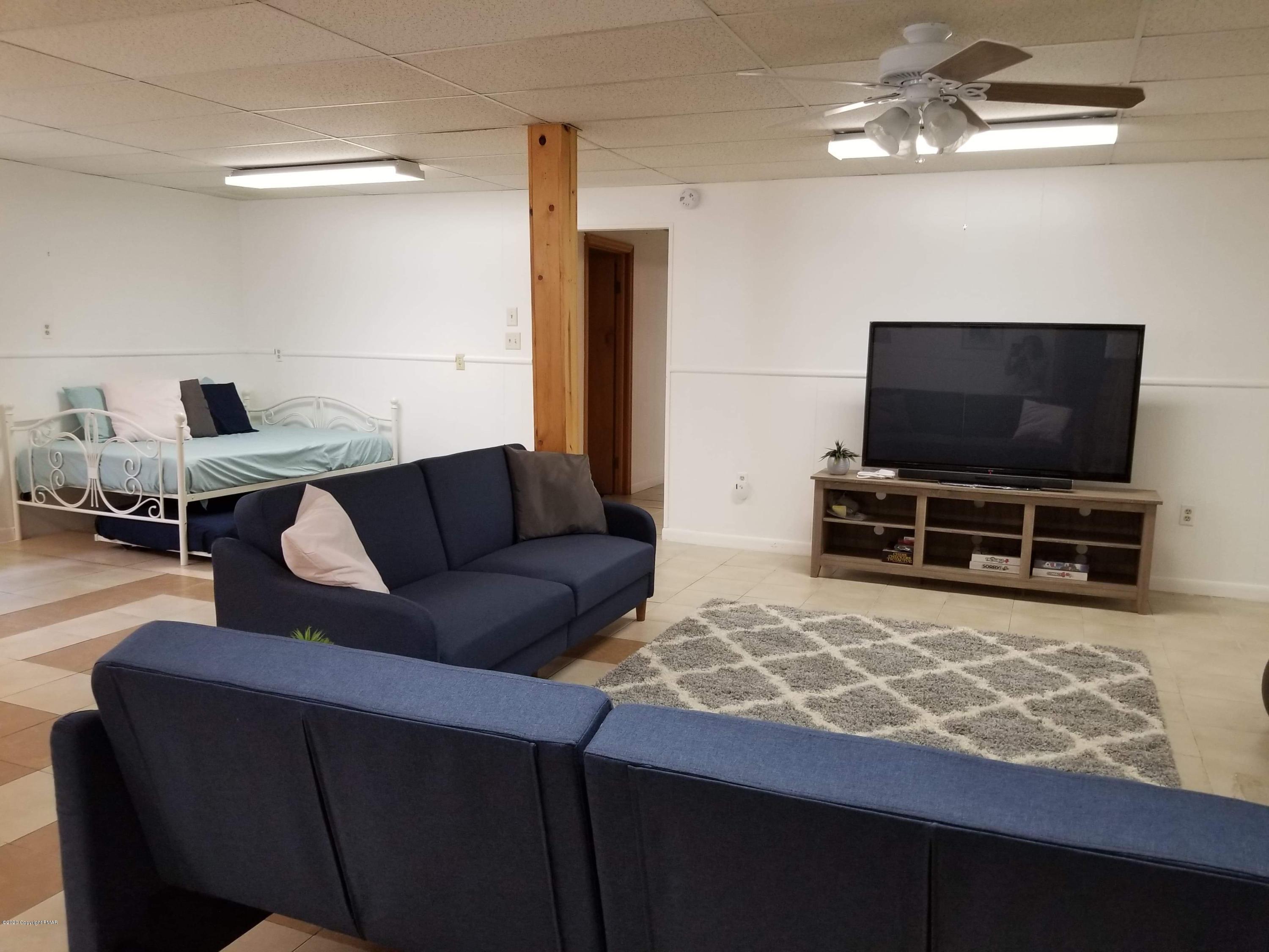 210 Hemlock Road Tannersville, PA 18372 - Photo 20 of 21 downstairs living/rec