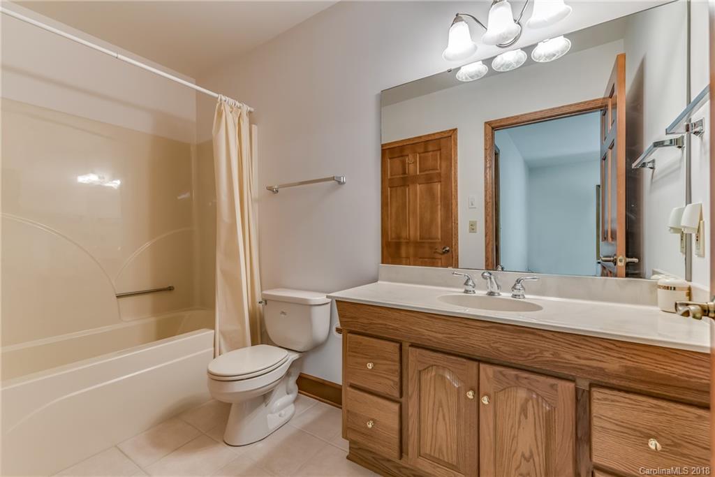 661 Henderson Road Tryon, NC 28782 - Photo 20 of 33 a bathroom with a sink a toilet a mirror and shower