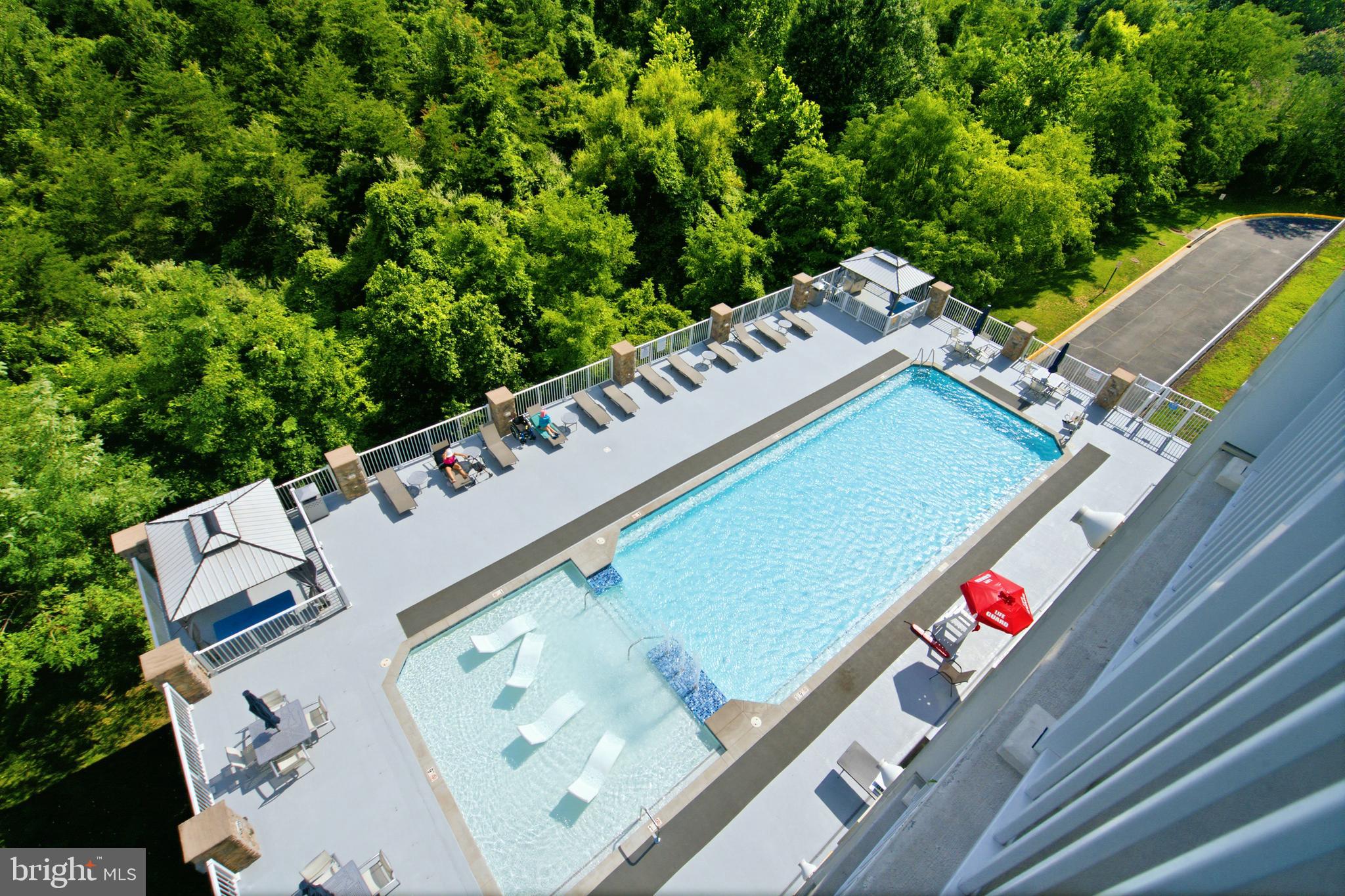 6301 Edsall Road, Unit 613 Alexandria, VA 22312 - Photo 8 of 46 Outdoor pool with spacious lounging areas