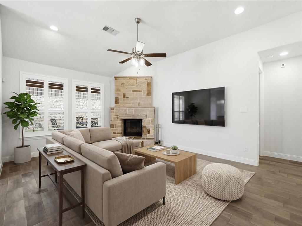 13817 Green Hook Road Fort Worth, TX 76008 - Photo 15 of 40 Living room virtually staged
