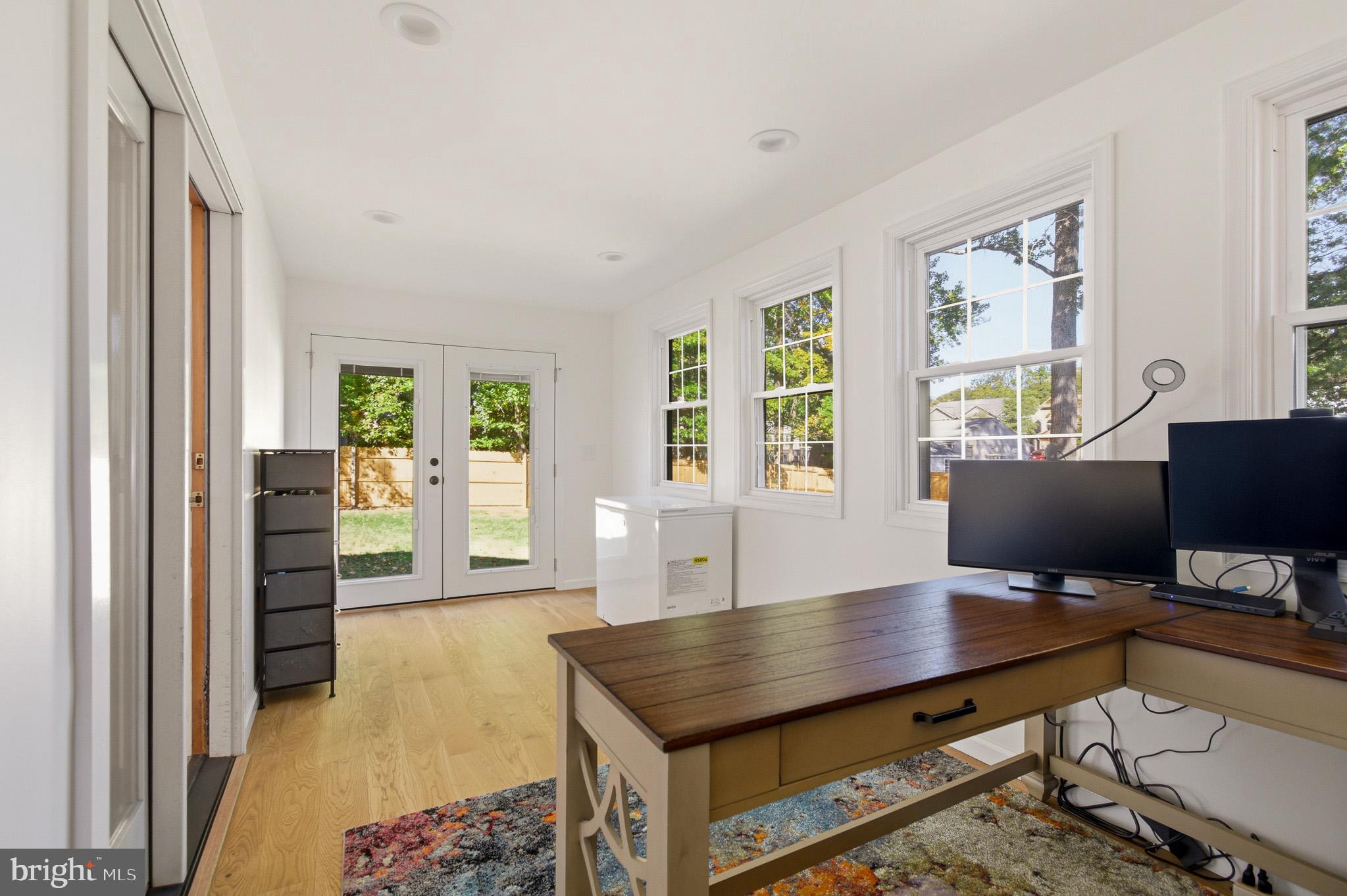 1016 Carrs Road Annapolis, MD 21403 - Photo 31 of 42 a view of a workspace with furniture and a window