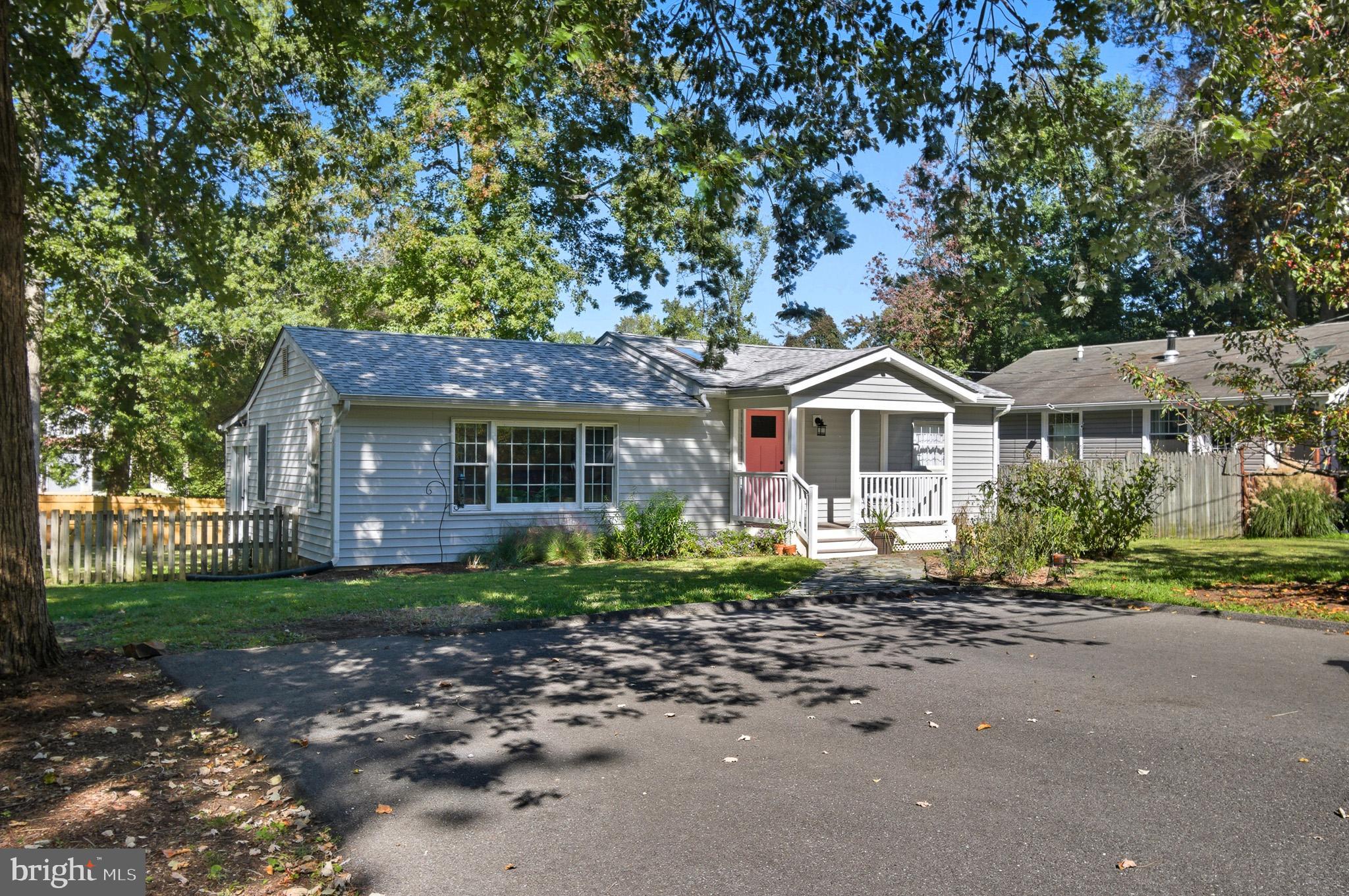 1016 Carrs Road Annapolis, MD 21403 - Photo 41 of 42 a front view of a house with a garden