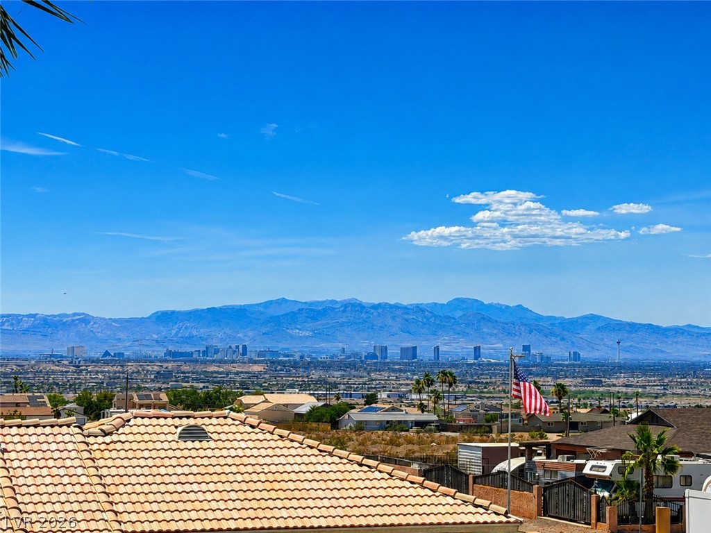 420 North Racetrack Road Henderson, NV 89015 - Photo 50 of 52 Panoramic mountain views with city lights in the distance define this elevated property.