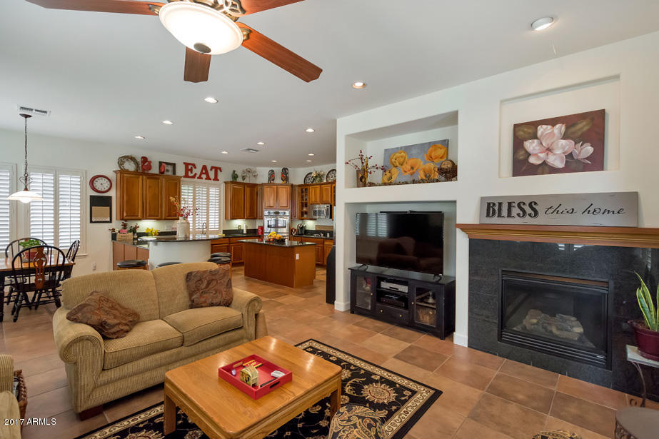 4614 West Summerside Road Laveen, AZ 85339 - Photo 10 of 27 Open Concept Kitchen, Eating, Family