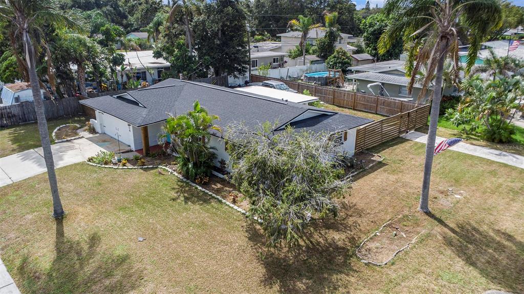1806 North Keene Road Clearwater, FL 33755 - Photo 33 of 35 a view of a house with a yard and sitting area