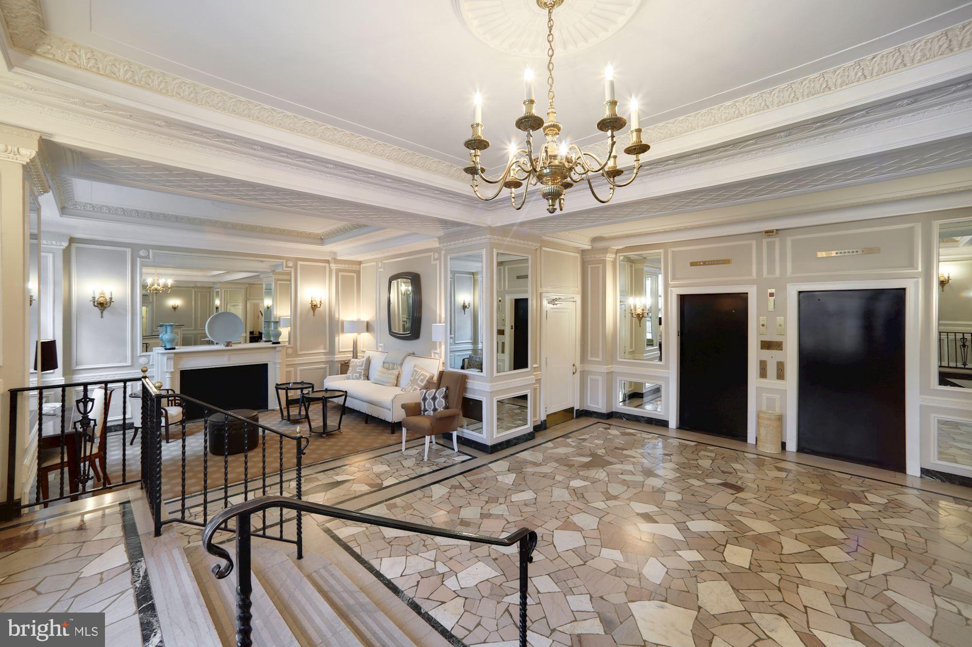 2540 Massachusetts Avenue Northwest, Unit 505 Washington, DC 20008 - Photo 25 of 32 Impressive lobby welcomes your guests