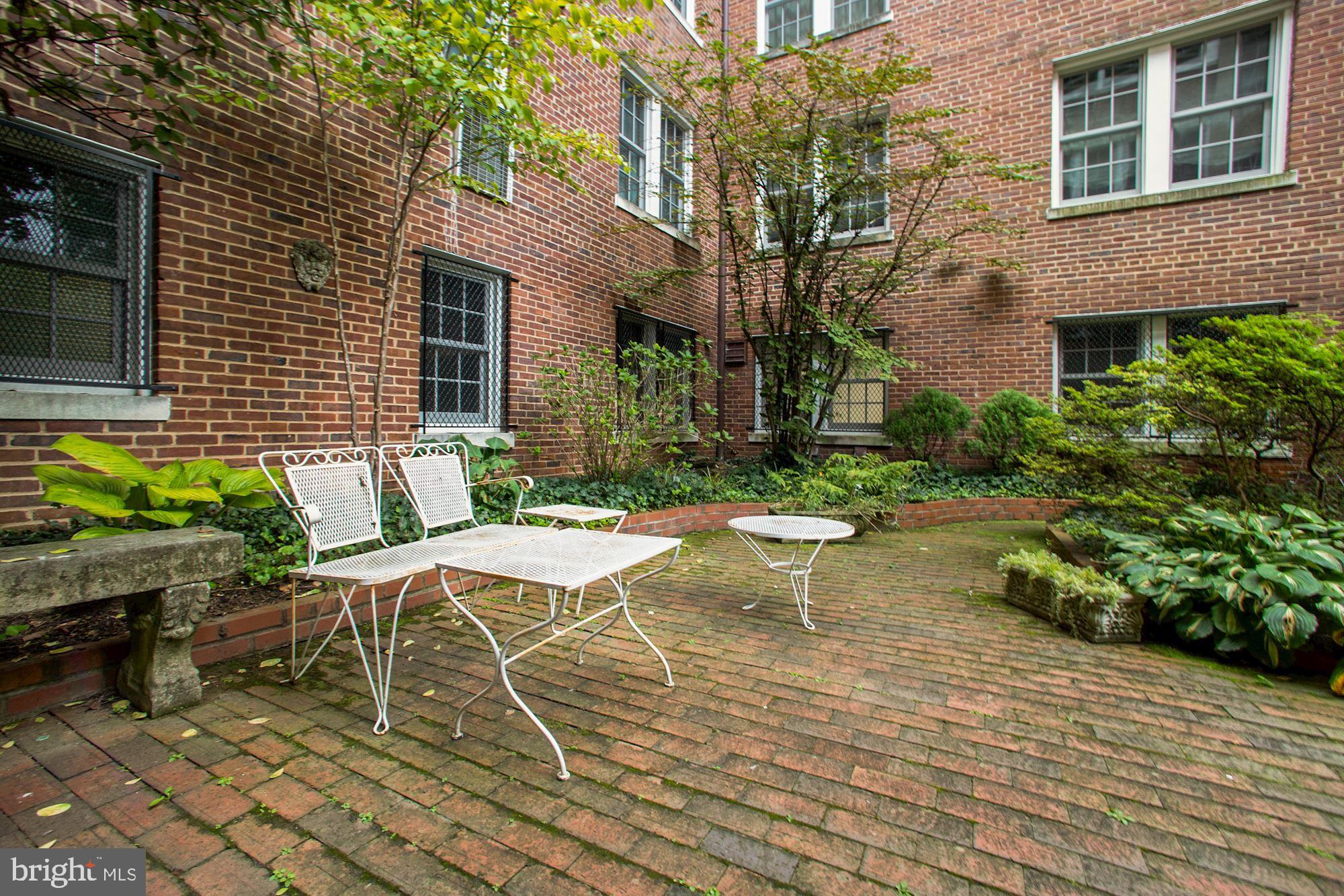 2540 Massachusetts Avenue Northwest, Unit 505 Washington, DC 20008 - Photo 27 of 32 Shared patio area is perfect for al fresco dining