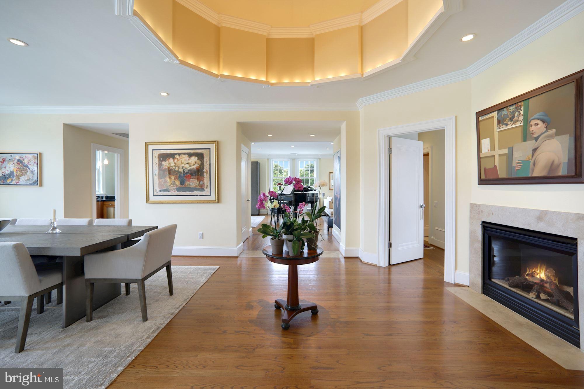 2540 Massachusetts Avenue Northwest, Unit 505 Washington, DC 20008 - Photo 4 of 32 Contemporary, gracious and grand entrance