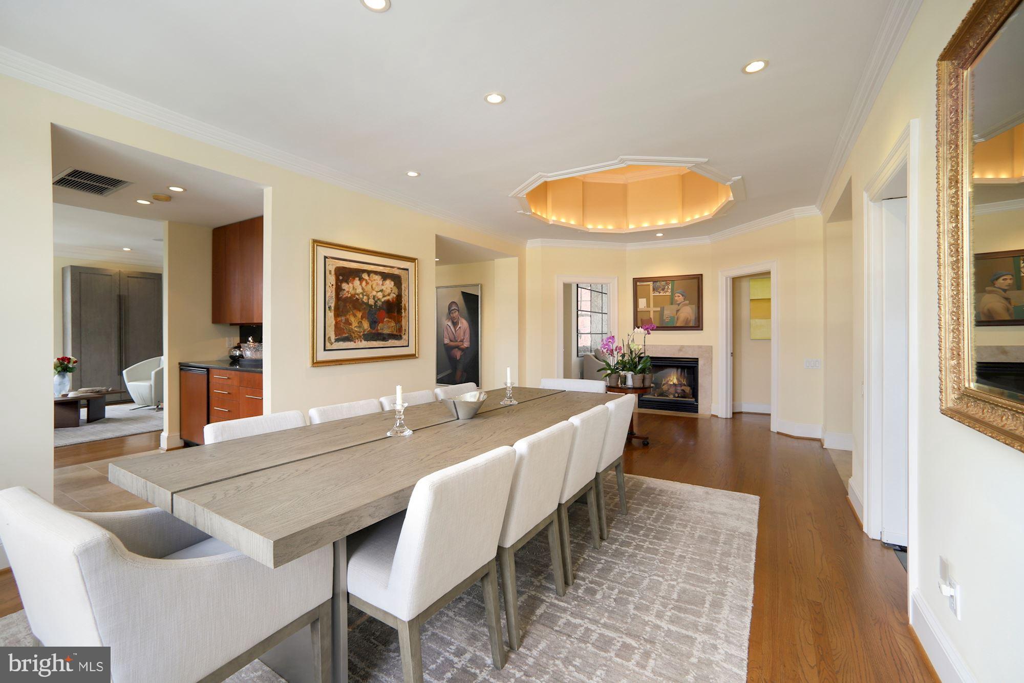 2540 Massachusetts Avenue Northwest, Unit 505 Washington, DC 20008 - Photo 6 of 32 Grand dining area is perfect for entertaining