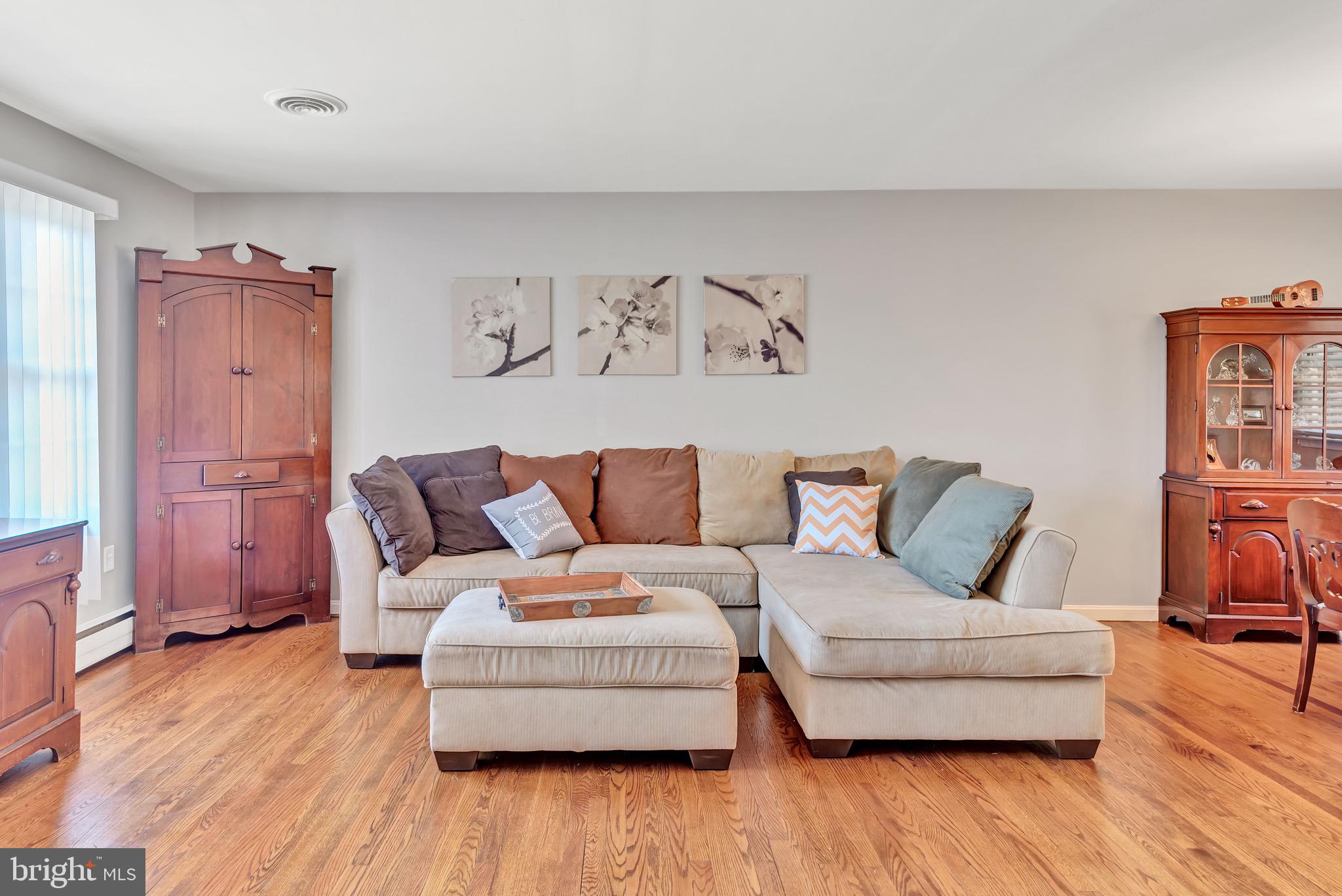 8417 Rocky Mt Road Baltimore, MD 21237 - Photo 13 of 25 Upper level living room with hardwoods