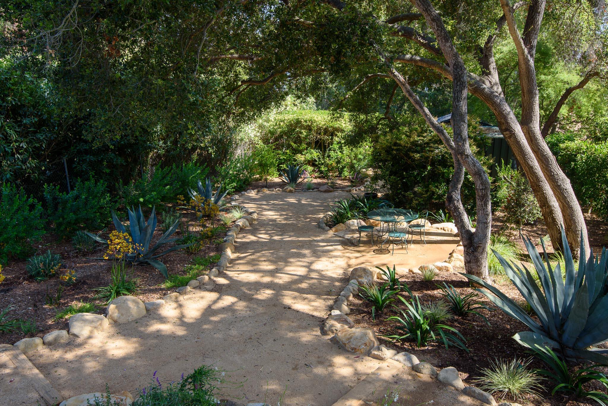 765 B Hot Springs Road Montecito, CA 93108 - Photo 24 of 33 a view of backyard with tree