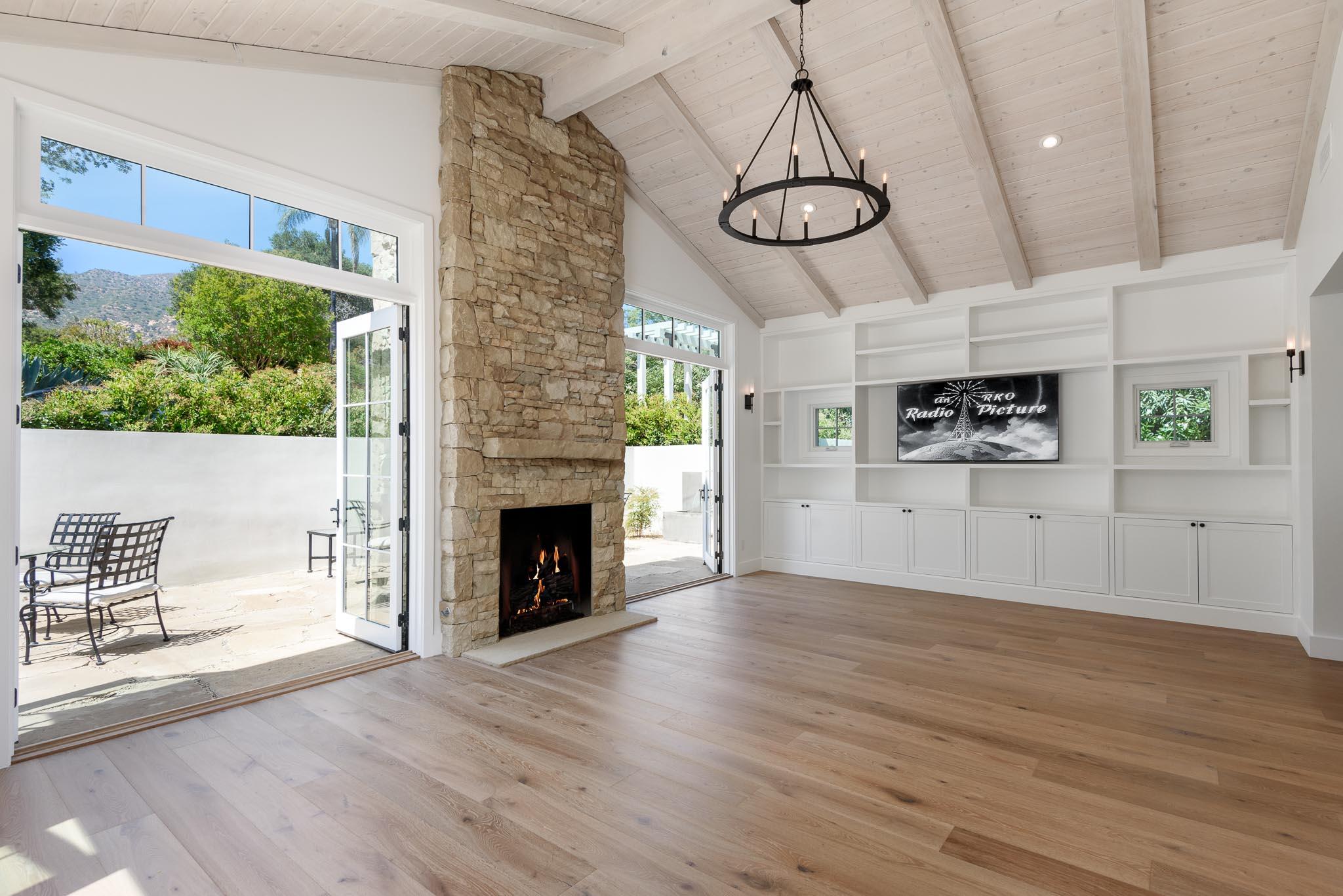 765 B Hot Springs Road Montecito, CA 93108 - Photo 6 of 33 a view of a room with gym equipment and a window