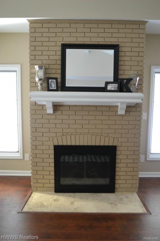 1545 Lomas Verdes Rochester, MI 48306 - Photo 21 of 49 Family Room Fireplace