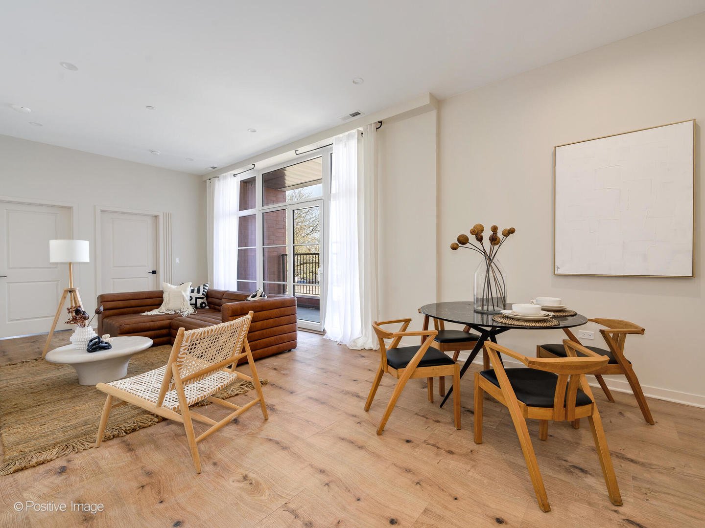 11 West Prospect Avenue, Unit 411 Mount Prospect, IL 60056 - Photo 14 of 71 a living room with furniture and wooden floor