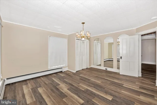 a view of a door of the house