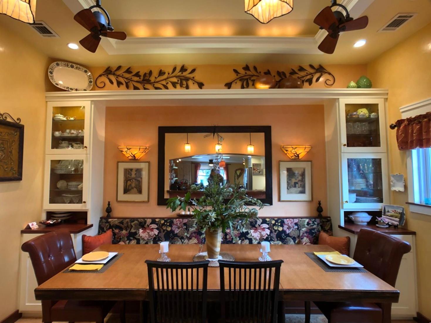 126 Center Street Jackson, CA 95642 - Photo 31 of 79 a view of a dining room with furniture window and outside view