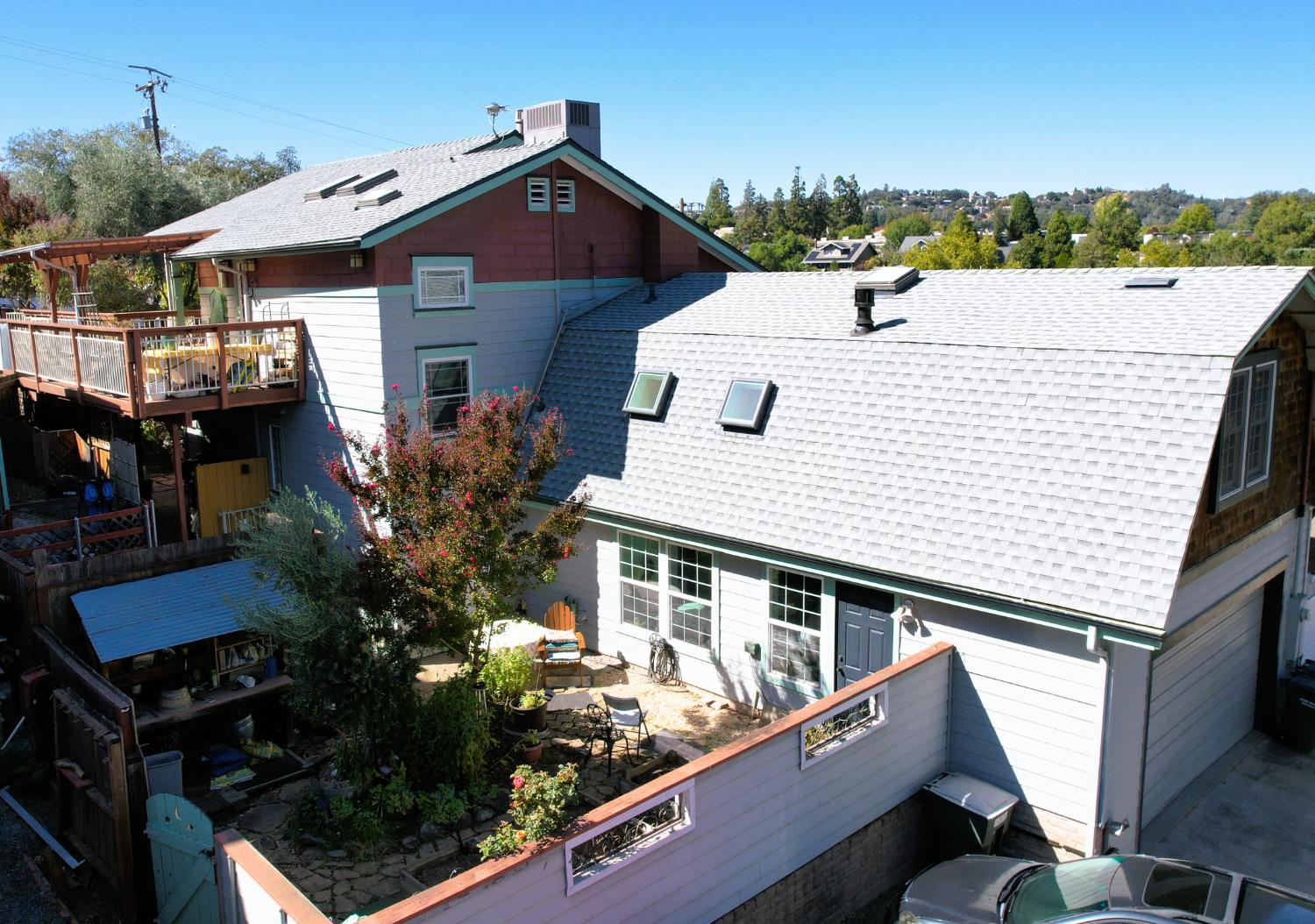 126 Center Street Jackson, CA 95642 - Photo 63 of 79 an aerial view of a house with a yard
