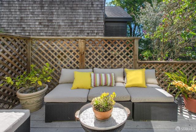 a bedroom with a bed and furniture
